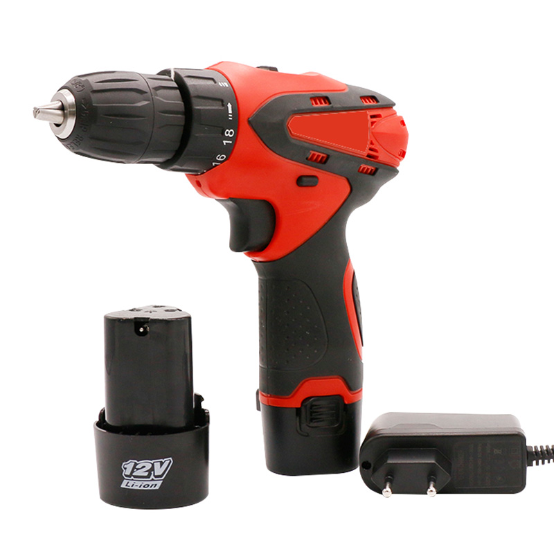 Dingwei 12V พกพาลิเธียมแบตเตอรี่สว่านมือไร้สายแบบไร้สาย
