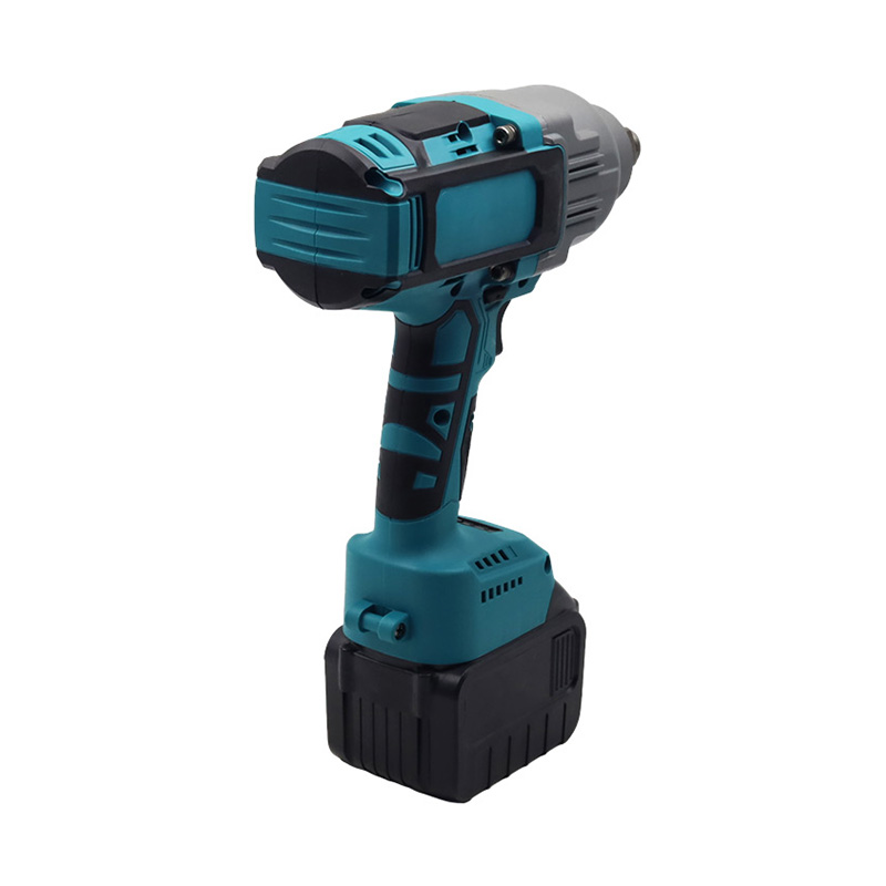 แบตเตอรี่ Dingwei 18V li-ion 2000n ประแจแรงกระแทกไฟฟ้าแบบพู่กันแบบชาร์จไฟได้