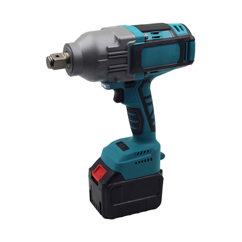 แบตเตอรี่ Dingwei 18V li-ion 2000n ประแจแรงกระแทกไฟฟ้าแบบพู่กันแบบชาร์จไฟได้